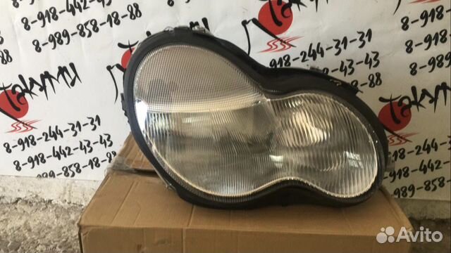 Фара правая Mercedes c-class W 203