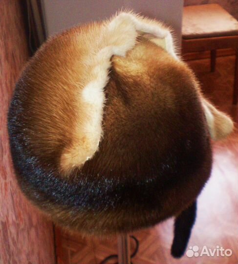 9. Шапка норковая