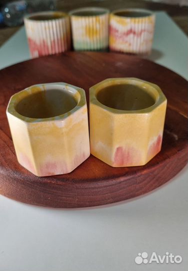 Подсвечники из гипса