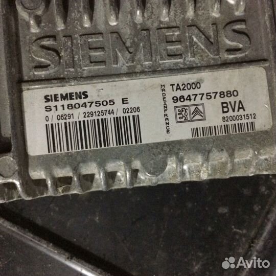 Блок управления АКПП Peugeot Citroen (25847589)