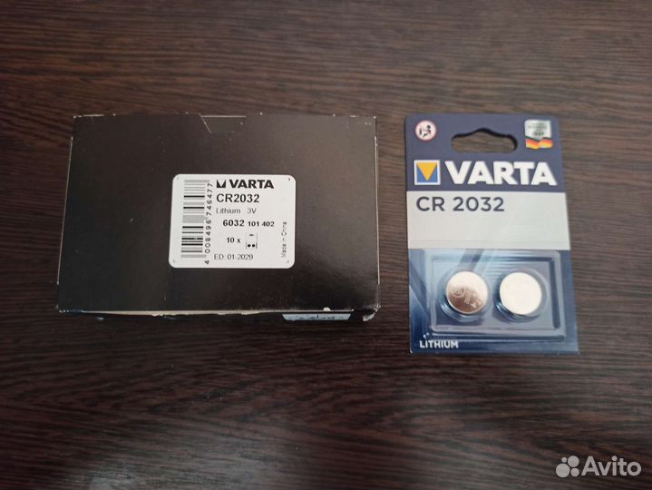 Батарейки Varta CR 2032