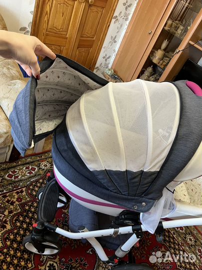 Коляска 2 в 1 adamex BeBe-Mobile Movo