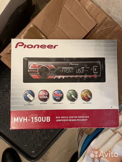 Магнитола pioneer mvh 150ub