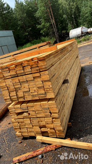 Доска обрезная 40х150х6000мм ГОСТ