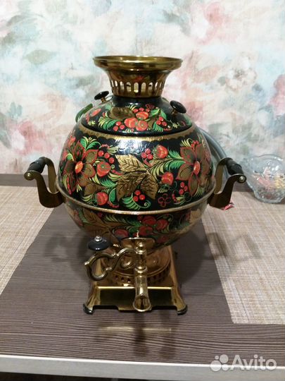 Самовар электрический расписной