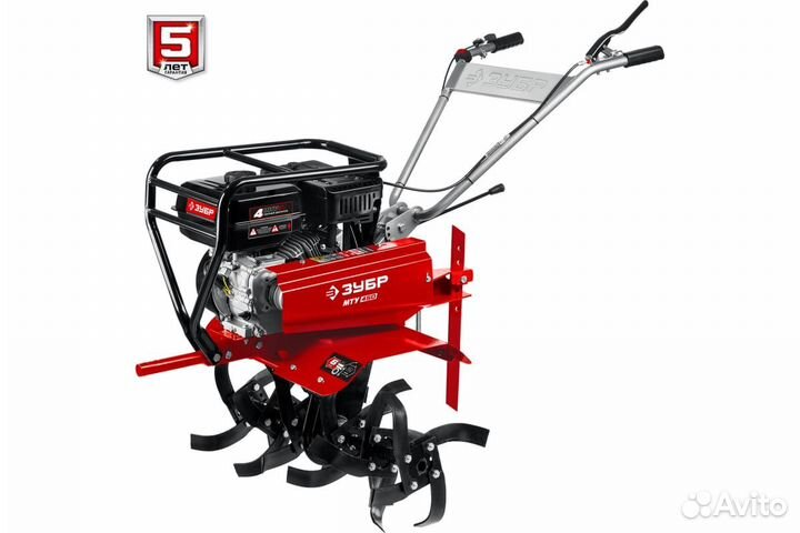 Усиленный бензиновый мотоблок Зубр мту-450