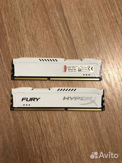 Оперативная память ddr4 2x4gb HyperX Kit of 2