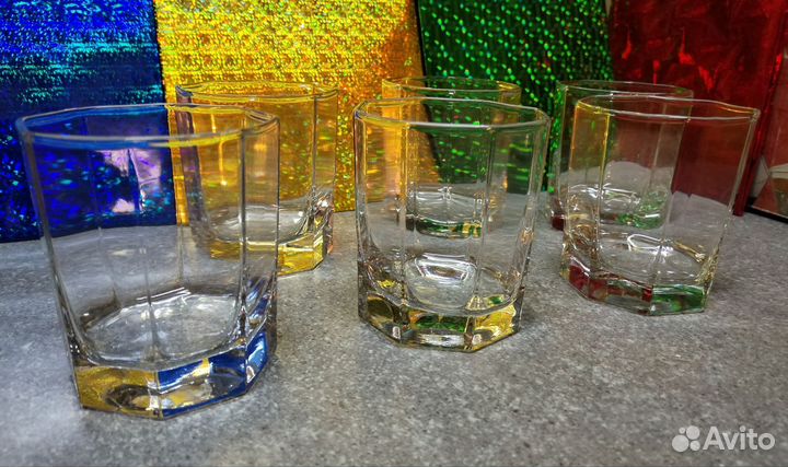 Новый набор стаканов для коктейлей