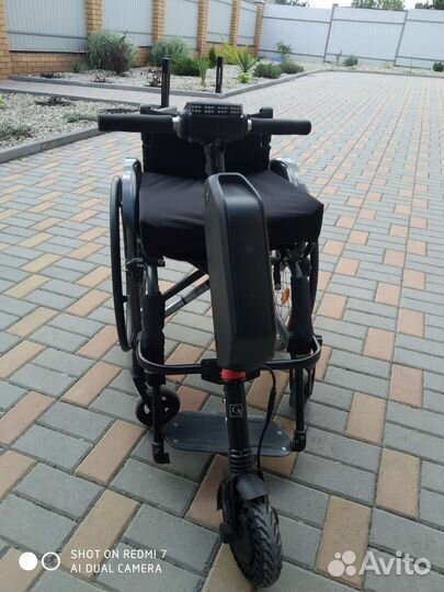 Электро приставка для инвалидной коляски
