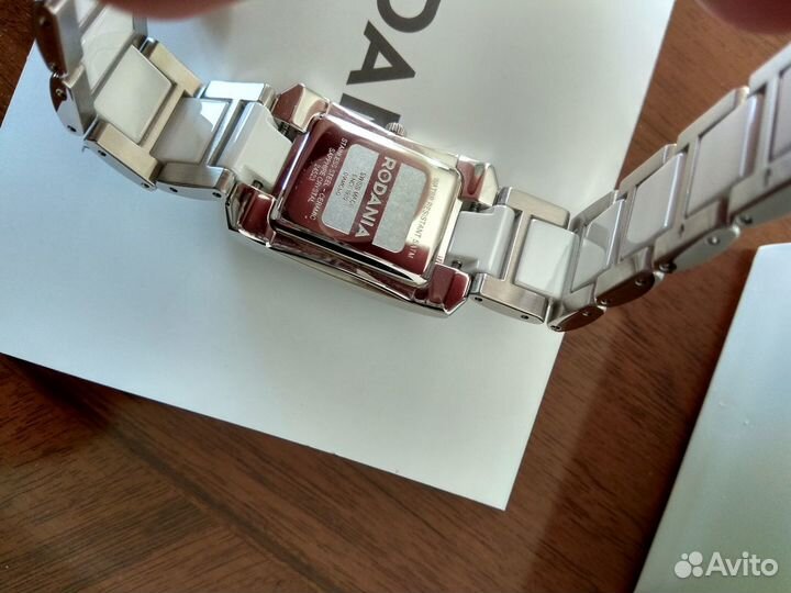 Женские швейцарские часы с бриллиантами Rodania