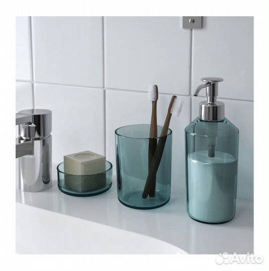 Набор для ванной IKEA (стекло)