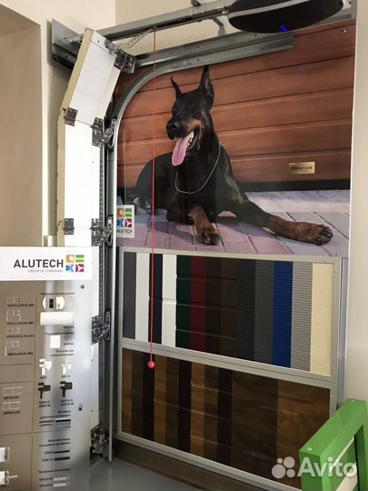 Секционные ворота и роллеты/ Автоматические ворота