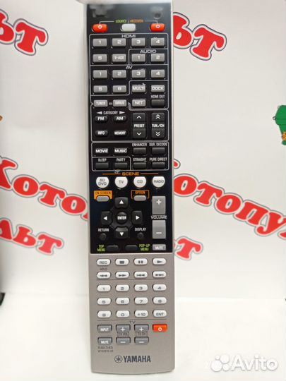 Пульт для yamaha RAV345, RAV344 WT9280US Оригинал