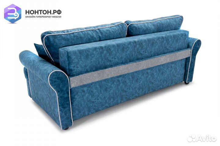 Диван еврокнижка Марсель синий