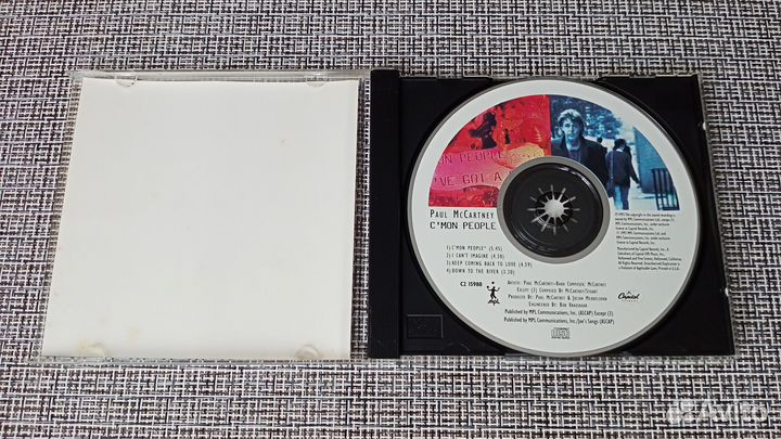 CD Paul McCartney – C'mon People (US 1993)