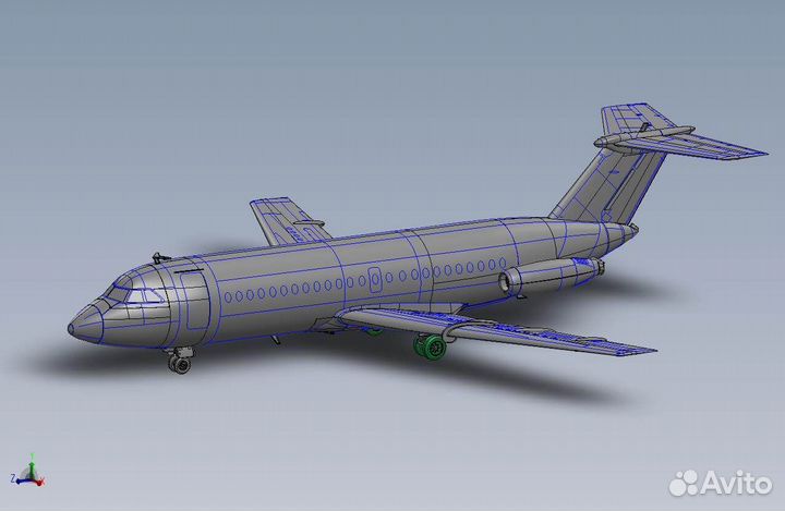 Сборная модель самолета Восточный экспресс ее14414