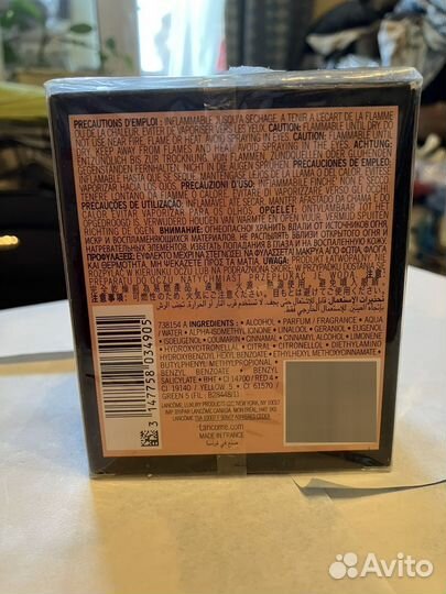 Духи Lancome Tresor Оригинал 30 млЕвропа винтаж