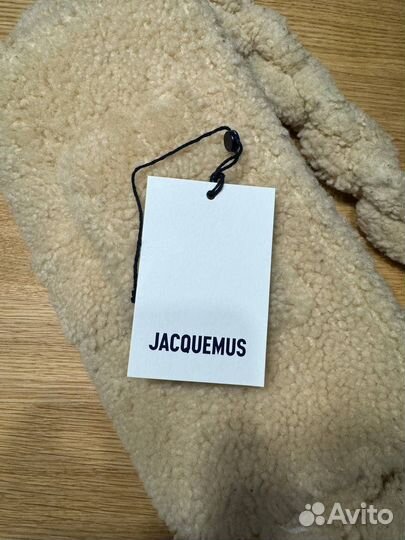 Сумка jacquemus (молочная)