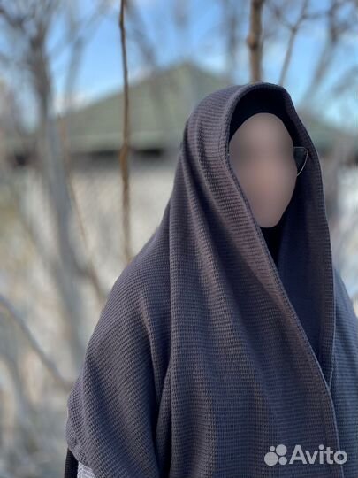 Женский шарф из вязки