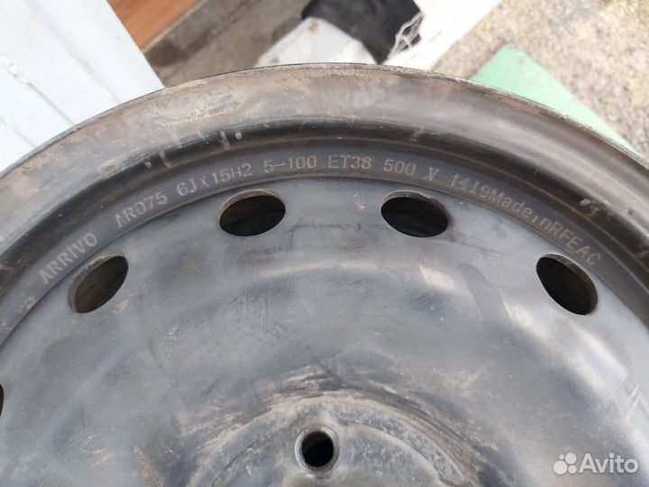 Диски r15 5x100 polo