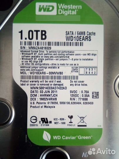 HD WD 1 TB