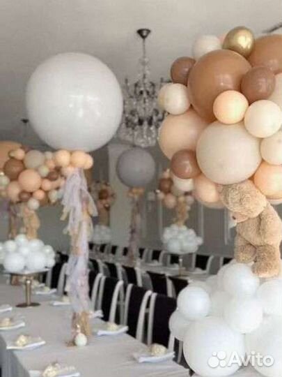 Фотозоны из воздушных шаров