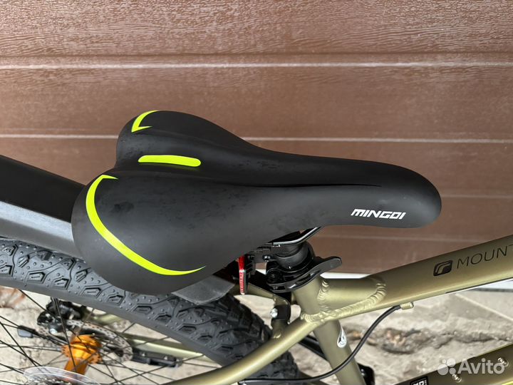 Велосипед полуфэтбайк 27.5 рама алюминиевая