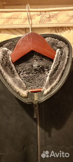 Дубленка замшевая натуральная мужская