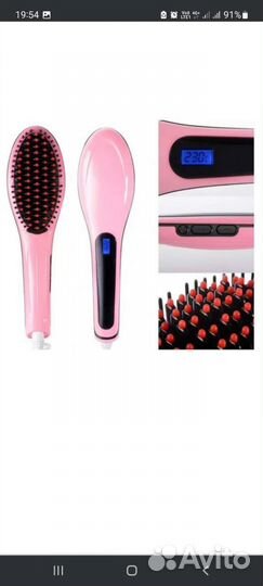 Расческа-выпрямитель Fast Hair Straightener