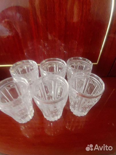 Стопки, рюмки хрусталь СССР