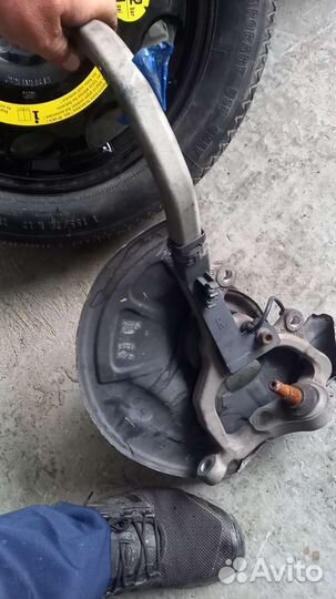 Цапфа передняя на mercedes 211