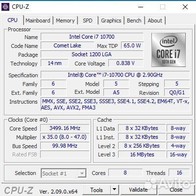 Пк i7 10700 + 2080ti+32gb ram