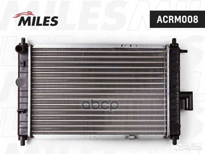 Радиатор daewoo matiz/spark 01- acrm008 Miles