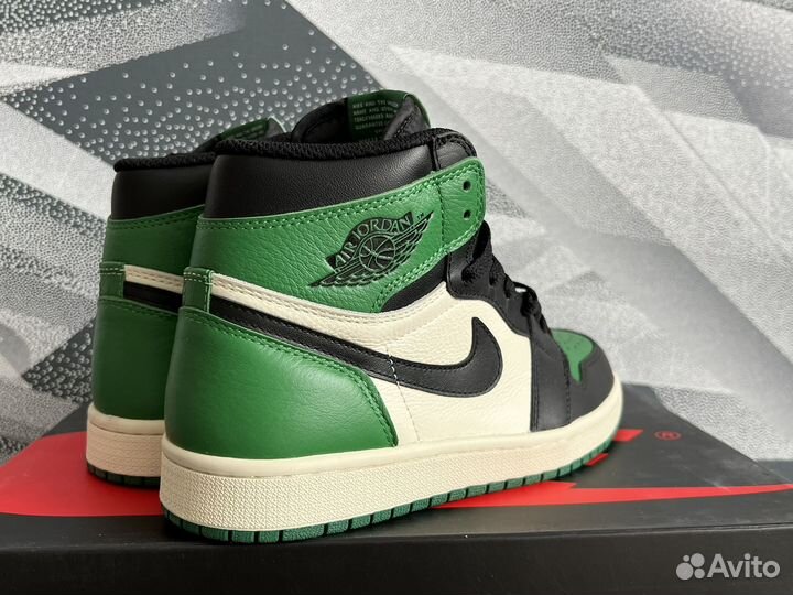 Кроссовки Nike Air Jordan 1 High Pine Green