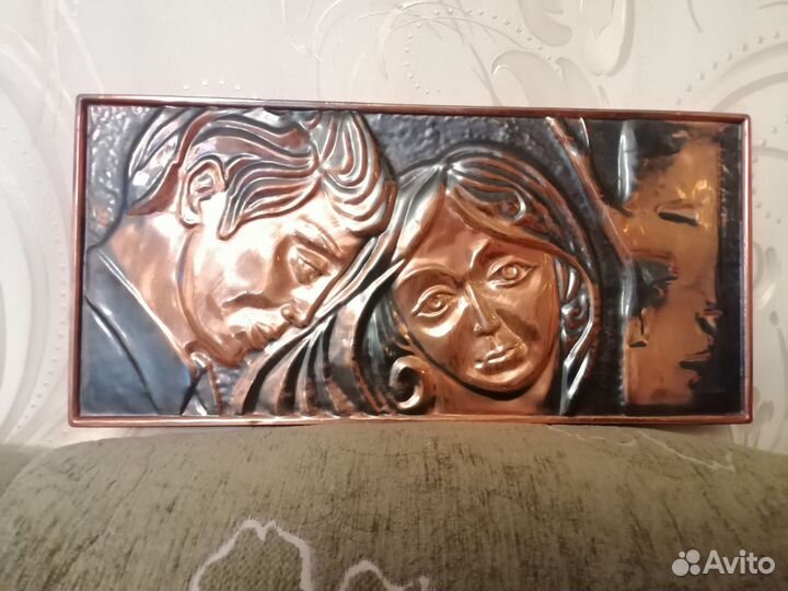 Чеканка медная СССР