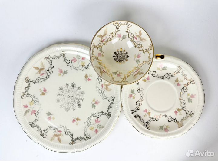 Винтажное чайное трио Schirnding, Германия