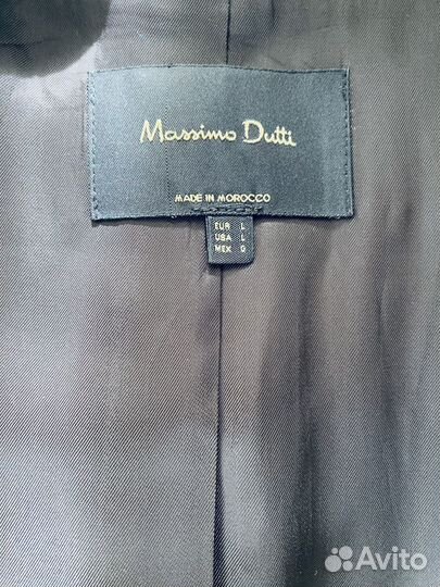 Плащ тренч massimo dutti