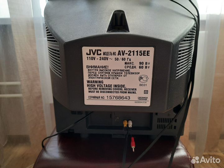 Телевизор JVC и цифровой ресивер BBK