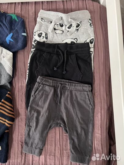 Пакет вещей для мальчика до года