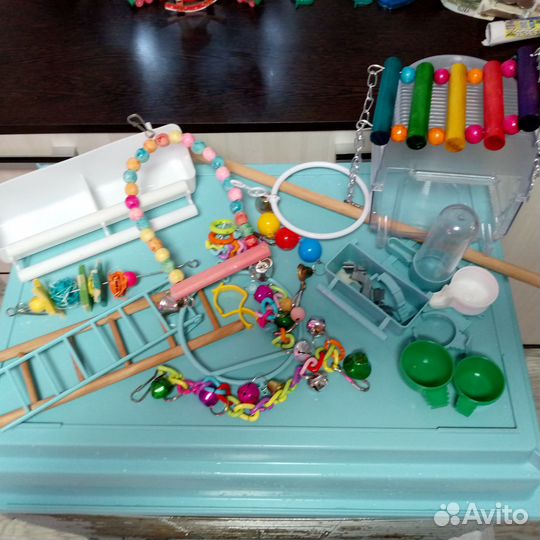 Клетка для волнистого попугая большая