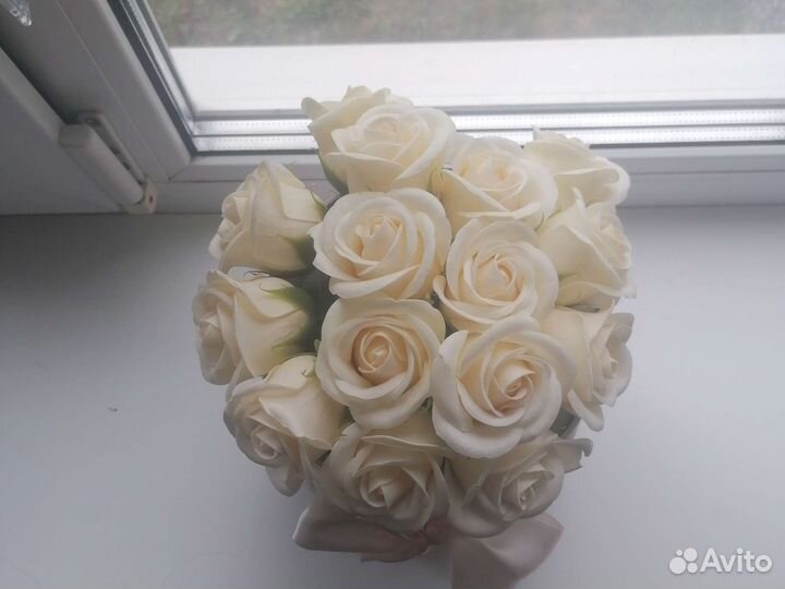 Мыльные цветы за 3 шоколадки алёнки