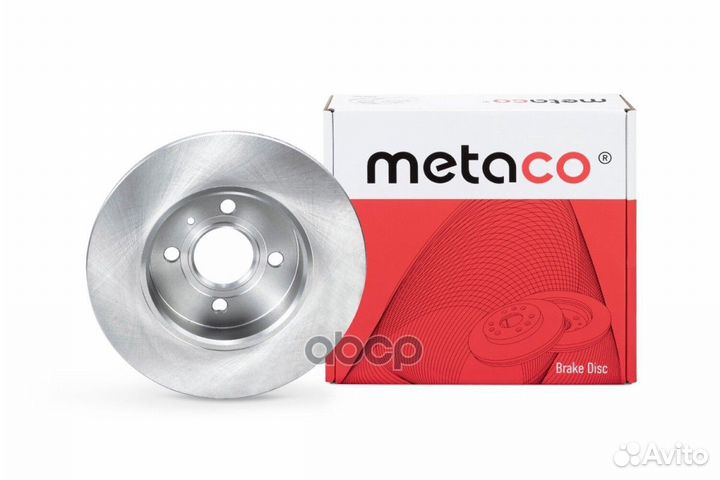 Диск тормозной задний '3060-077 metaco