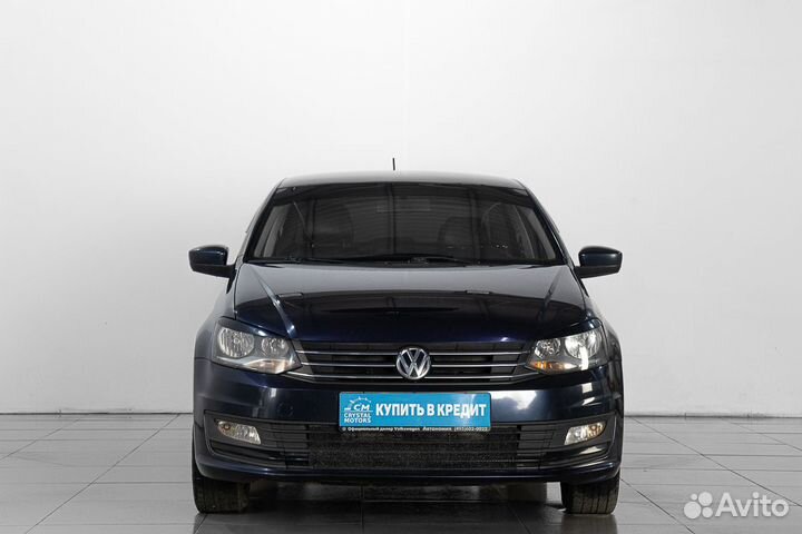 Volkswagen Polo 1.6 AT, 2016, 208 000 км