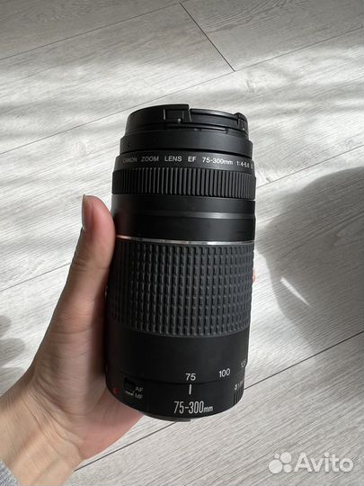 Объектив canon ef 75 300mm