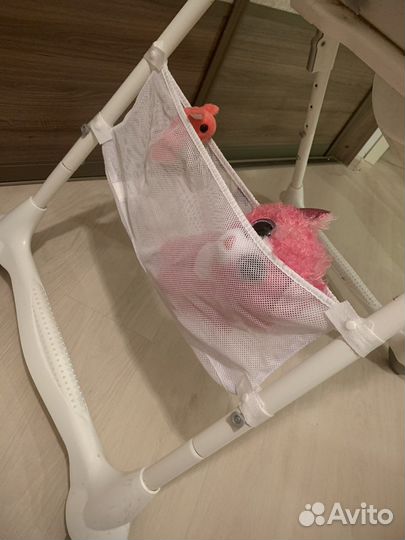 Стульчик для кормления + коврик складной пу