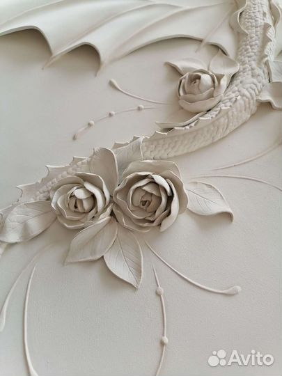 Гипсовый барельеф