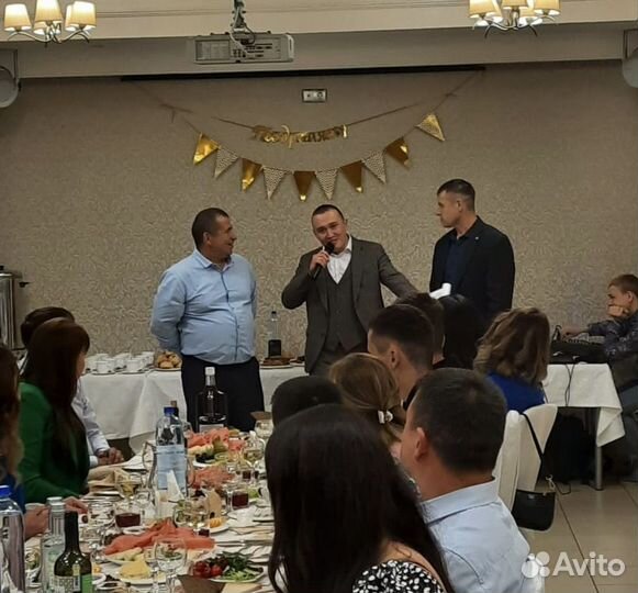 Ведущий тамада: свадьбы, корпоративы, юбилеи