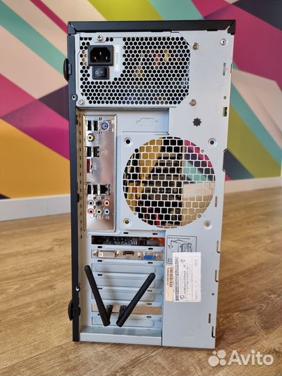 Системный блок (Core 2 duo, 4gb ddr2, GF610 1gb)