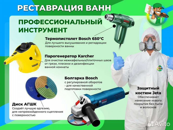 Реставрация ванны в Великих Луках за 3 часа