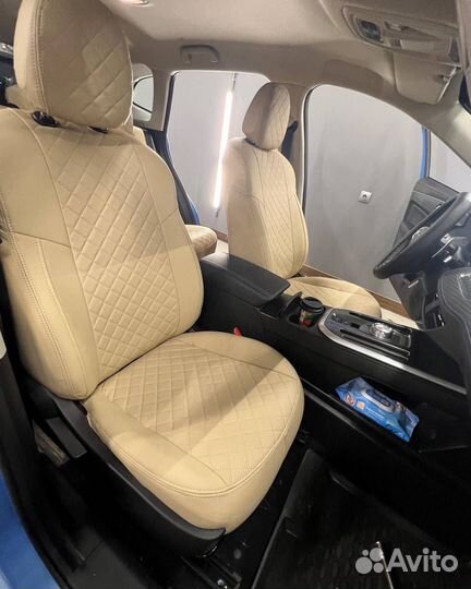 Чехлы из экокожи на Toyota Prado 150 от Автопилот